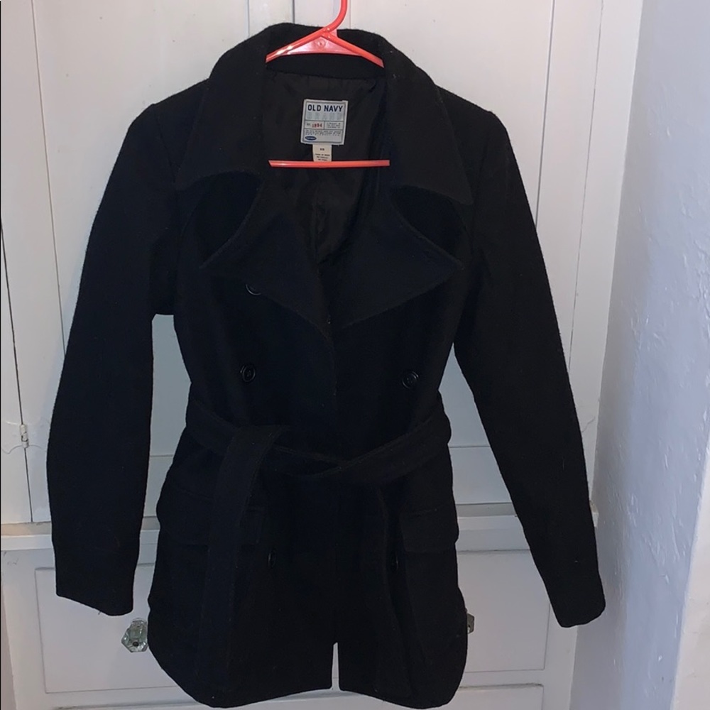 Black Pea Coat